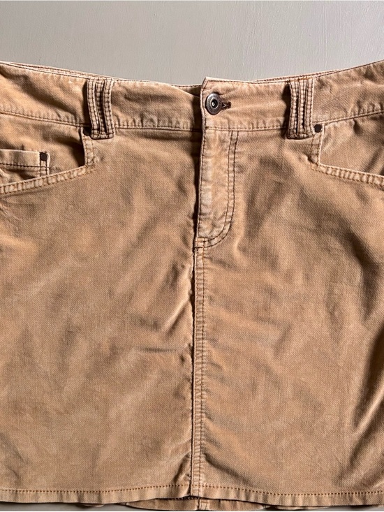 American Eagle Outfitters Dresses & Skirts - American Eagle AEO Deadstock Early 2000s Velour Low Rise Stretch Mini Skirt